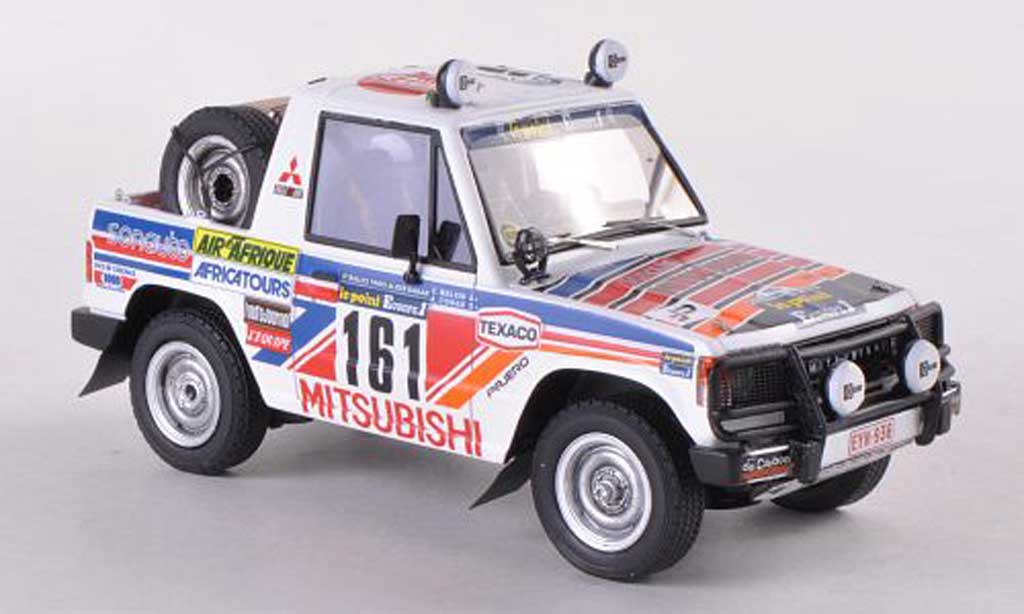 Mitsubishi Pajero 1/43 HPI No.161 Le Point Rally Paris-Dakar 1983 A.Cowan/C.Malkin diecast model cars