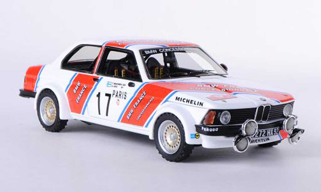 Bmw 320 E21 1/43 Neo E21 i (E21) No.17 France T.Mekinen / A.Aho Rally Monte Carlo 1980 diecast model cars