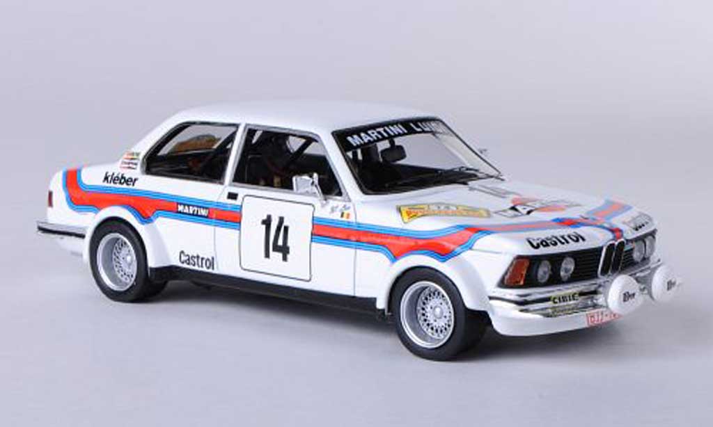 Bmw 323 1/43 Neo Gr.2 (E21) No.14 Martini Racing H.Delbar / W.Lux Boucles de Spa 1980 diecast model cars