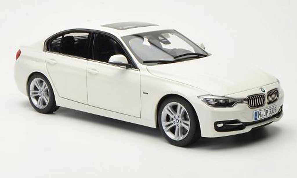 Bmw 335 F30 1/18 Paragon F30 3er Limousine white 2012 diecast model cars