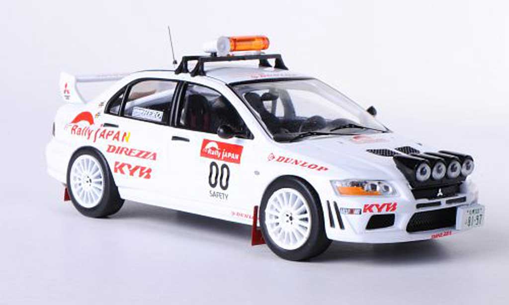 Mitsubishi Lancer Evolution VII 1/43 IXO Evolution VII No.00 Safety Car Rally Japan 2010 diecast model cars