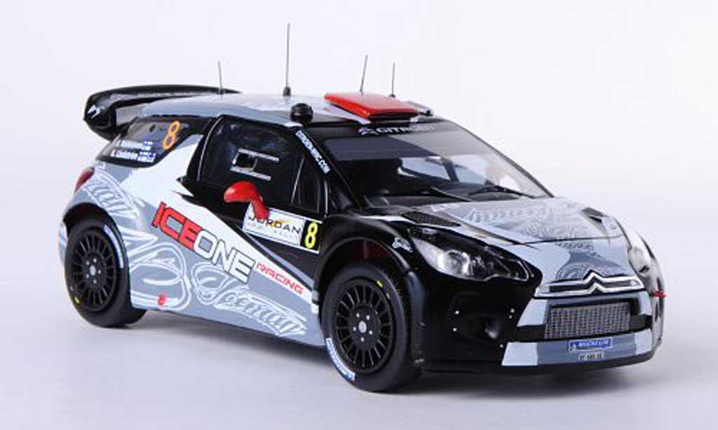 DS Automobiles DS3 WRC 2011 1/43 IXO WRC 2011 No.8 Ice One Racing K.Raikkonen / K.Lindstrom Rally Jordanien diecast model cars