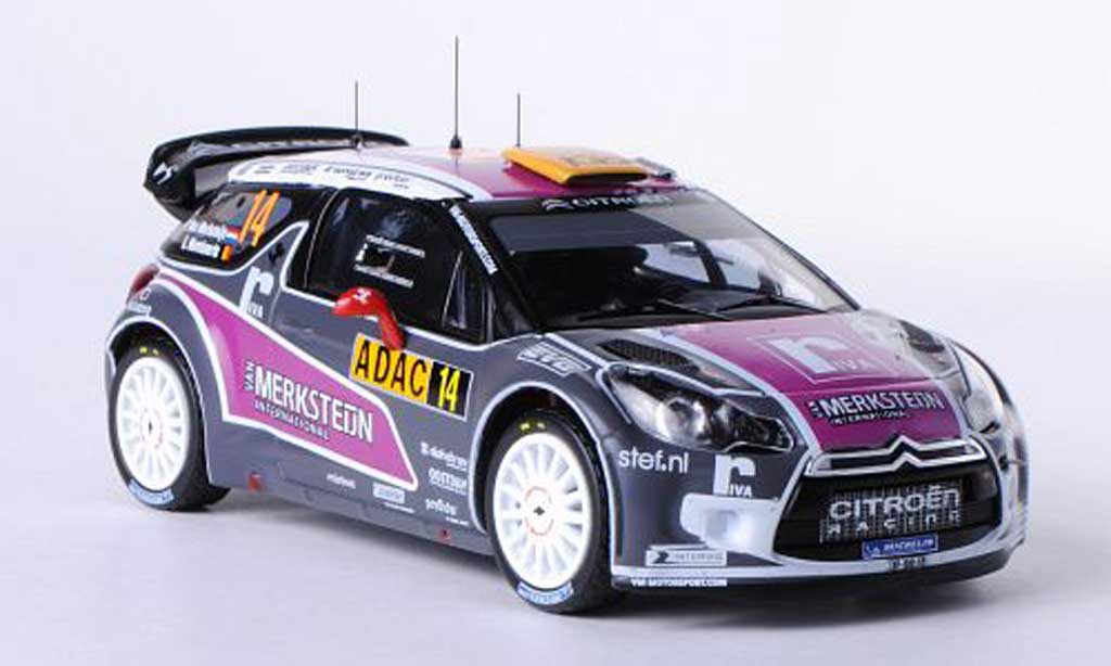 DS Automobiles DS3 WRC 2011 1/43 IXO WRC 2011 No.14 van Merksteijn International P.Van Merksteijn / E.Mombaerts Rally Deutschland diecast model cars