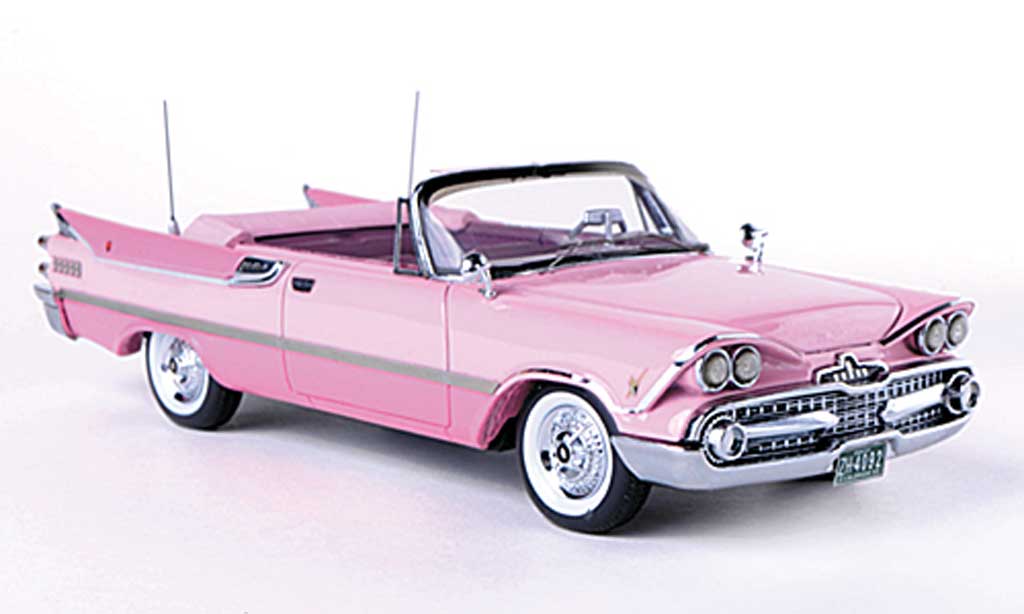 Dodge Custom Royal Lancer 1/43 American Excellence Convertible pink/pink limitierte Auflage 500 Stuck 1959 diecast model cars