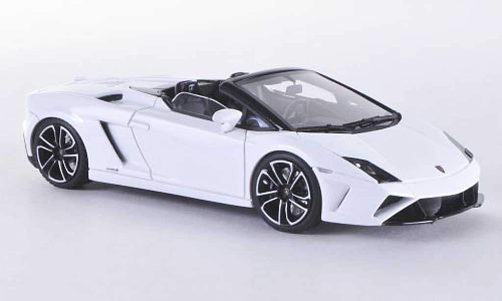 Lamborghini Gallardo LP560-4 LP560-4 1/43 Look Smart LP560-4 Spyder white diecast model cars