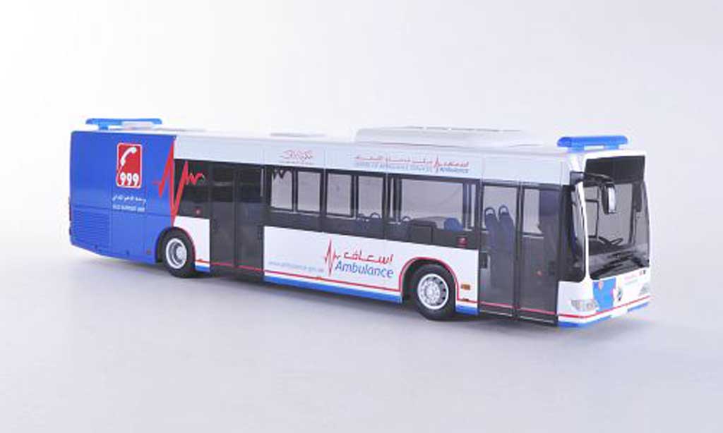 Mercedes Citaro 1/43 Rietze E4 Centre of Ambulance Services - Ambulance Dubai (UAE) diecast model cars