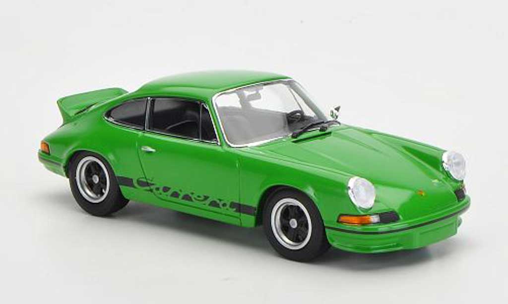 Porsche 911 1/43 Minichamps Carrera 2.7 grun/black 1973 diecast model cars