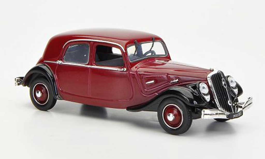 Citroen Traction 22 1/43 Nostalgie 22 22 Saloon red/black 1934 diecast model cars