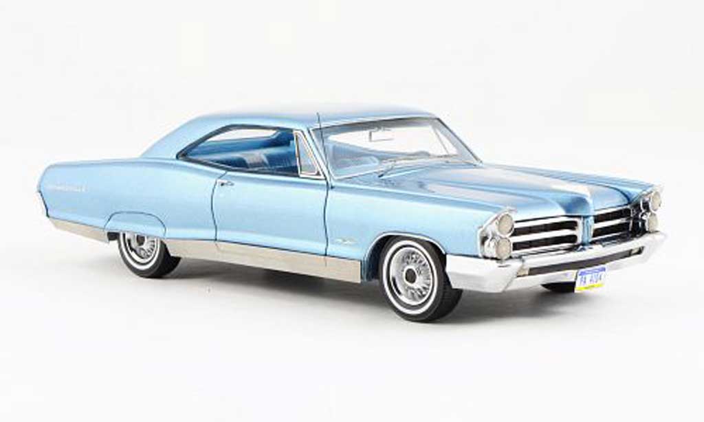 Pontiac Bonneville 1/43 Neo Hardtop Coupe blue 1965 diecast model cars