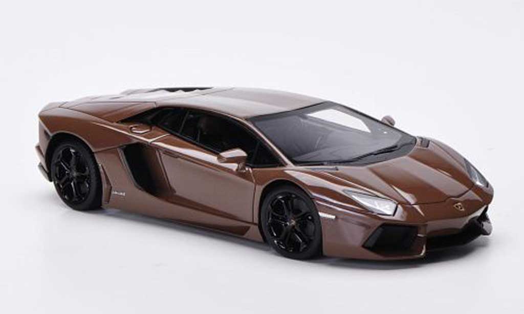 Lamborghini Aventador LP700-4 1/43 FrontiArt LP700-4 brown 2011 diecast model cars