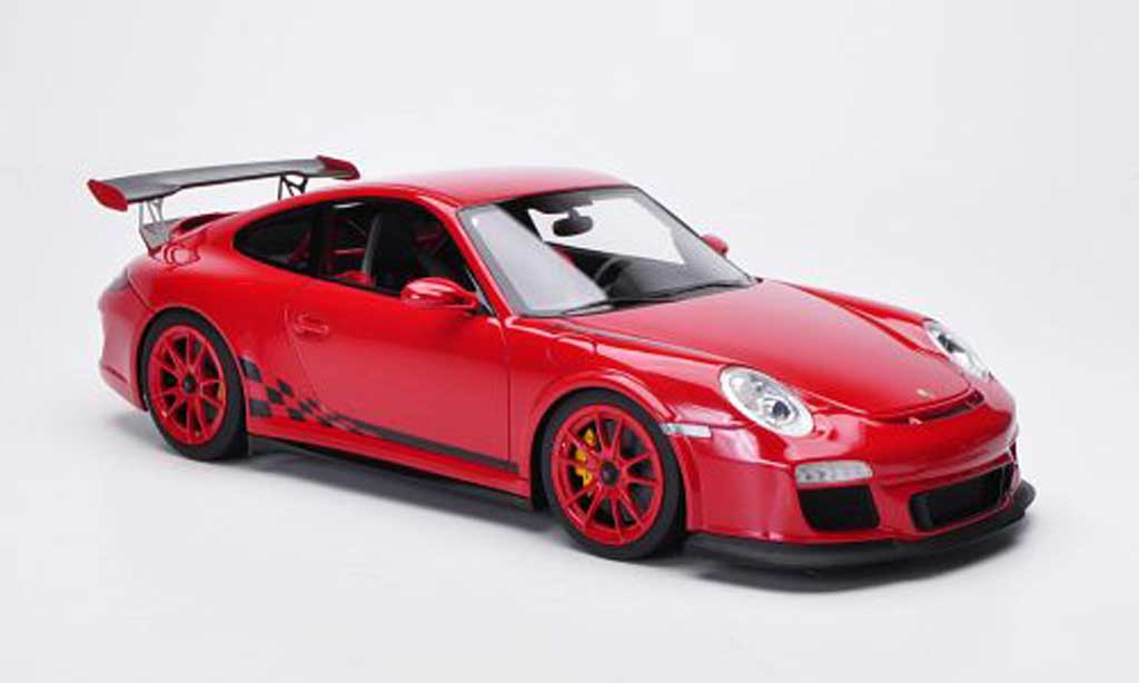 Porsche 997 GT3 RS 1/18 FrontiArt GT3 RS 2010 red/black diecast model cars