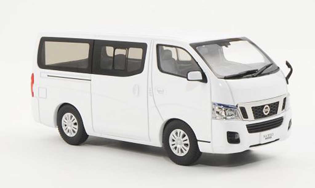 Nissan NV350 1/43 Ebbro Caravan white RHD diecast model cars