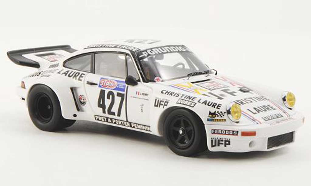 Porsche 930 RSR 1/43 Spark RSR No.427 Christine Laure J.Henry / E.B.Grobot Tour de France Automobile 1976 diecast model cars