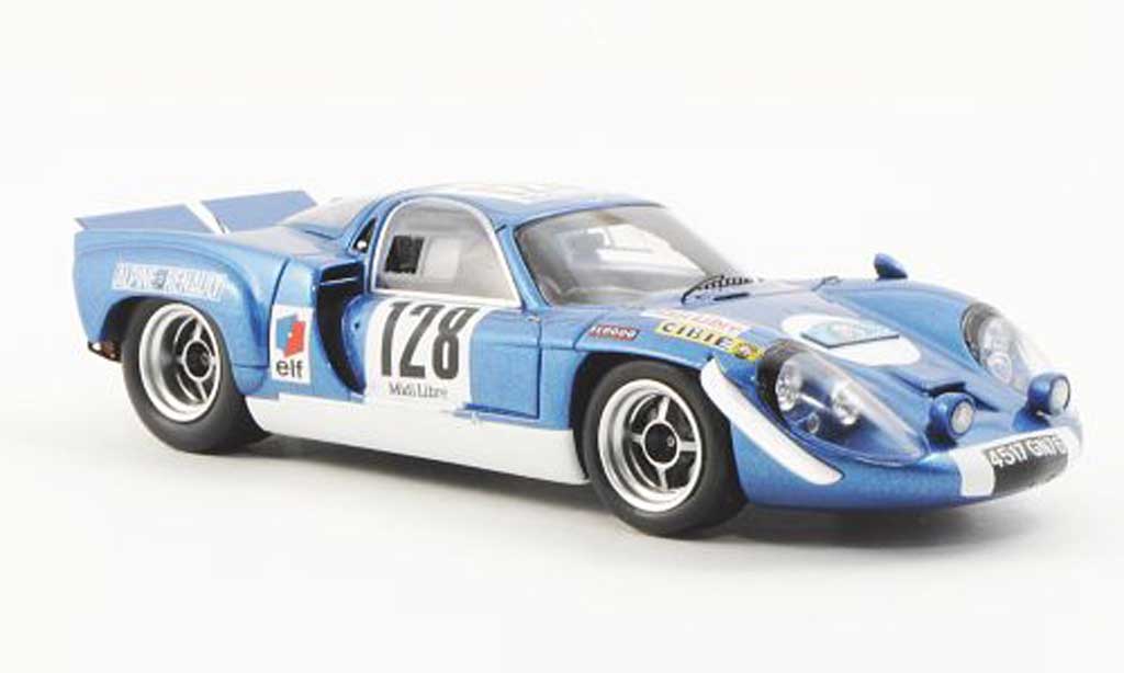 Alpine A220 1/43 Spark No.128 J.P.Jabouille/J.C.Guenard Criterium des Cevennes 1969 diecast model cars