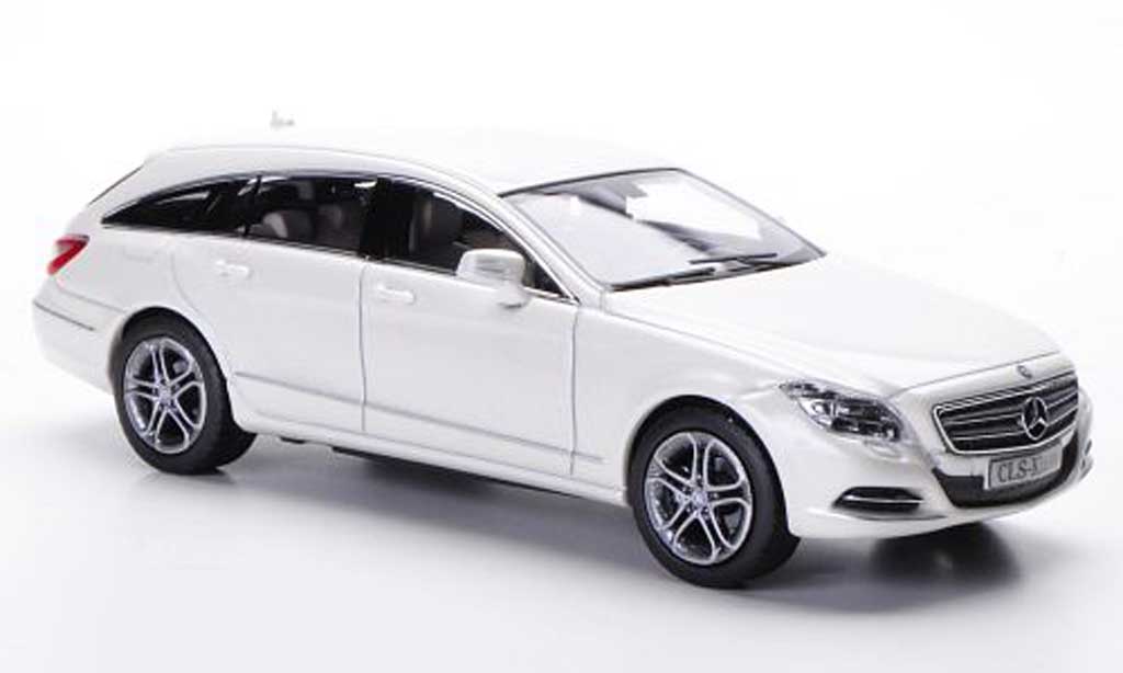 Mercedes Classe CLS 1/43 Norev Shooting Brake (X218) grey 2012 diecast model cars