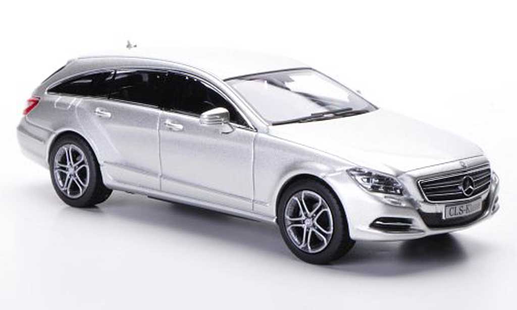 Mercedes Classe CLS 1/43 Norev Shooting Brake (X218) white 2012 diecast model cars