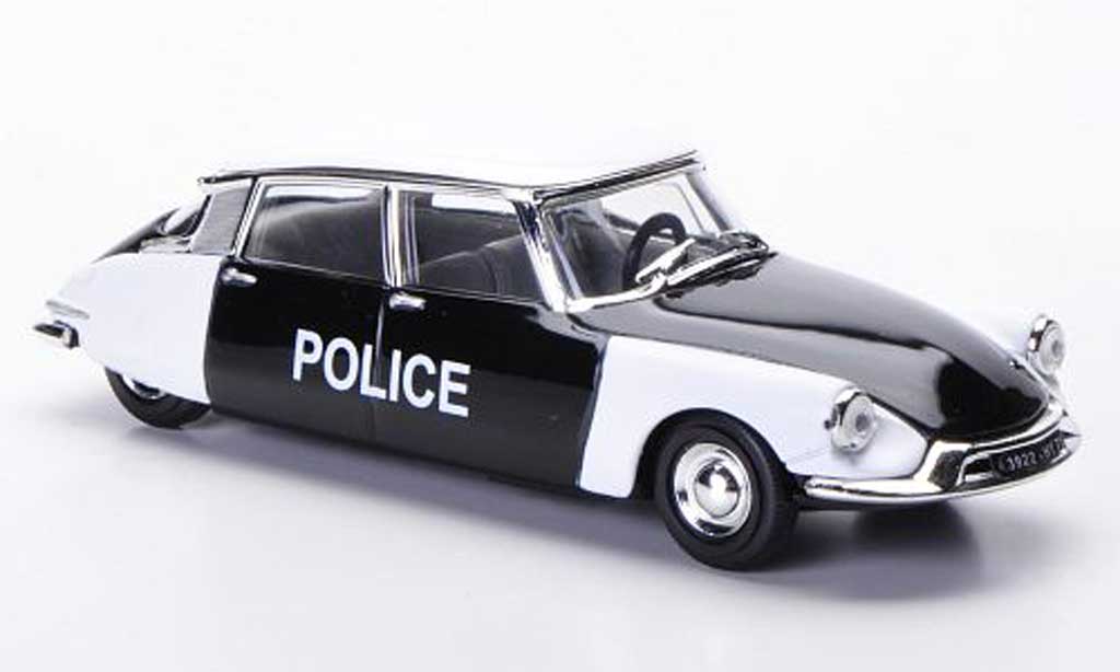 Citroen DS 19 1/43 Solido 19 Police Police (F) 1956 diecast model cars