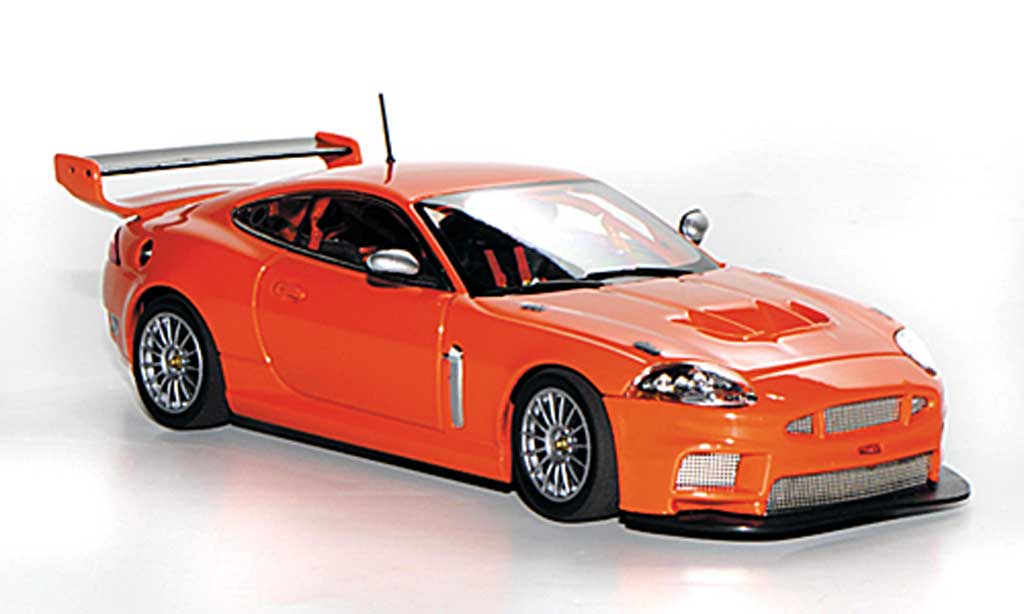 Jaguar XKR GT3 1/43 Minichamps GT3 Street orange 2008 diecast model cars