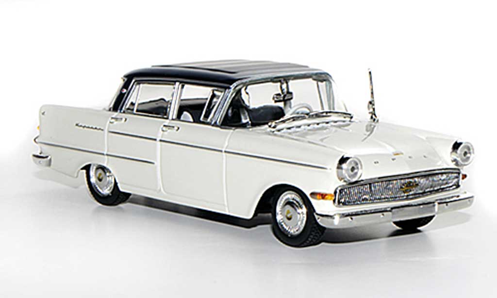 Opel Kapitan 1/43 Minichamps P2.6 white/blue 1959 diecast model cars