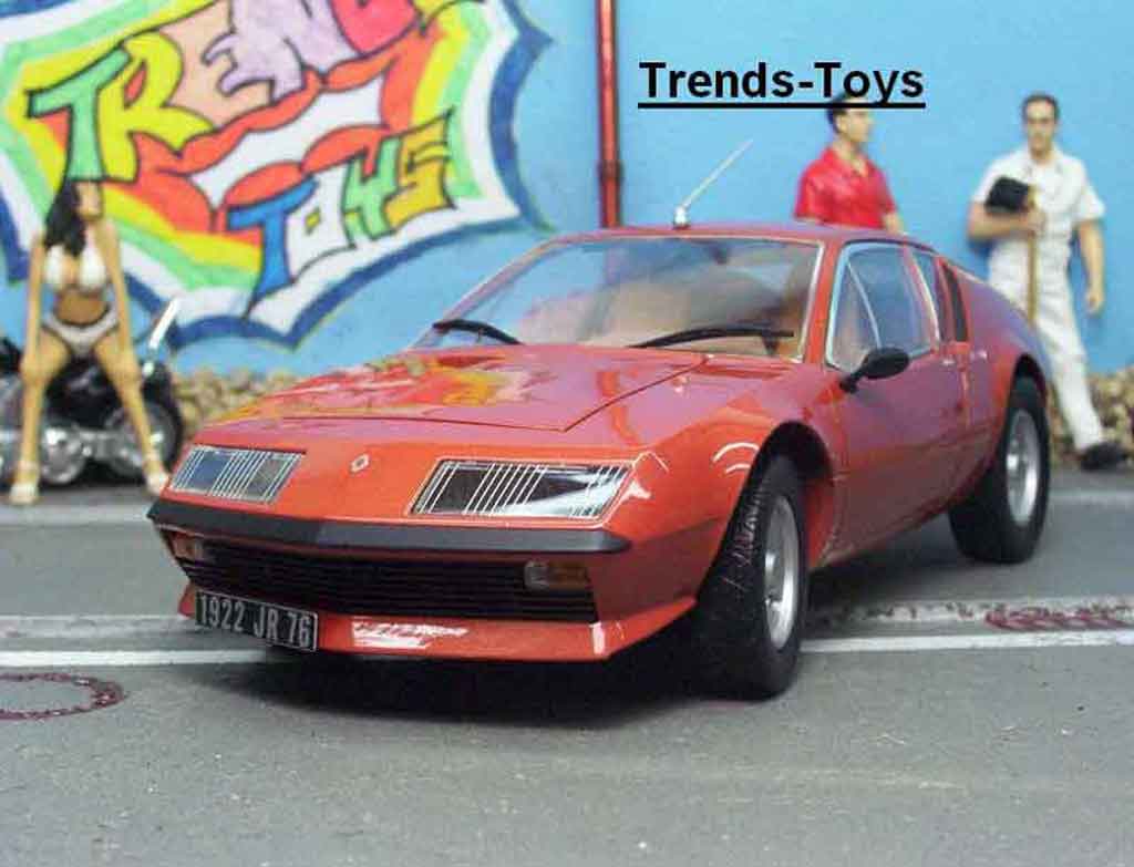Alpine A310 V6 1/18 Norev V6 1978 phase 1 diecast model cars