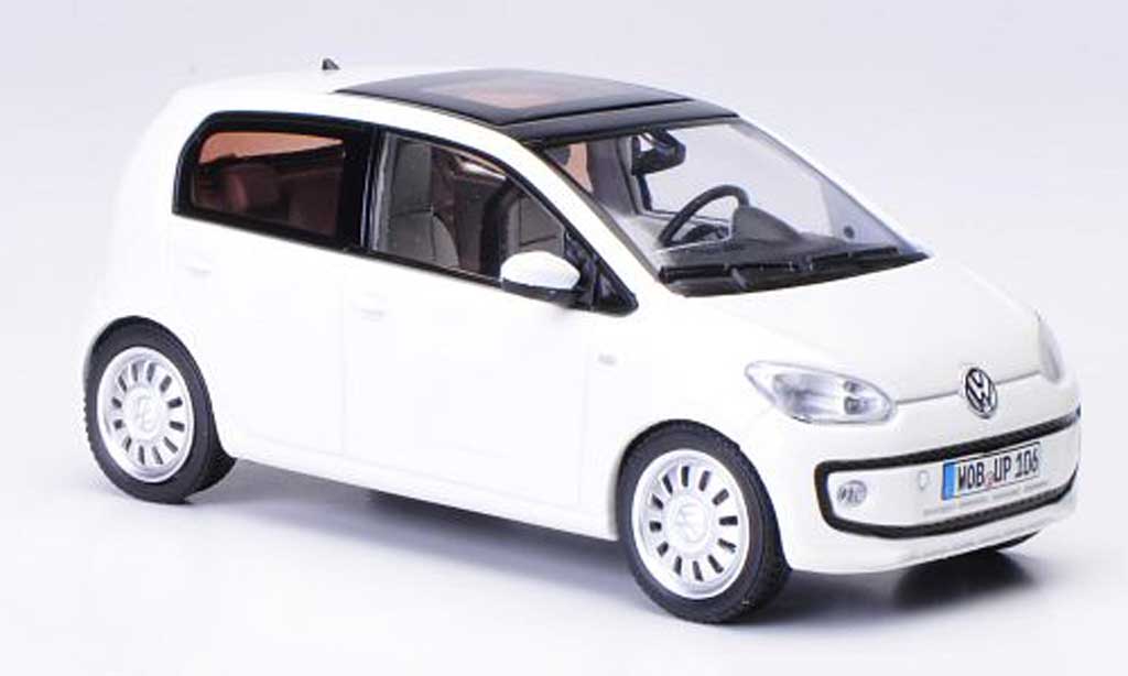Volkswagen UP! 2011 1/43 Schuco 2011 white Funfturer 2011 diecast model cars