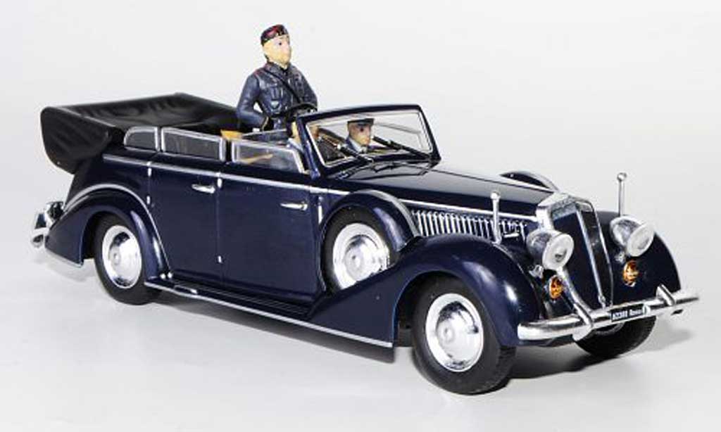 Lancia Astura 1/43 Starline IV Serie Ministeriale blue mit Figuren 1938 diecast model cars