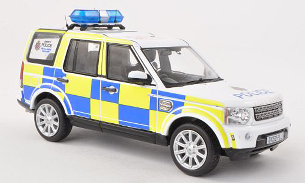 Land Rover Discovery 1/43 IXO 4 Surrey Police RHD police (UK) 2010 diecast model cars