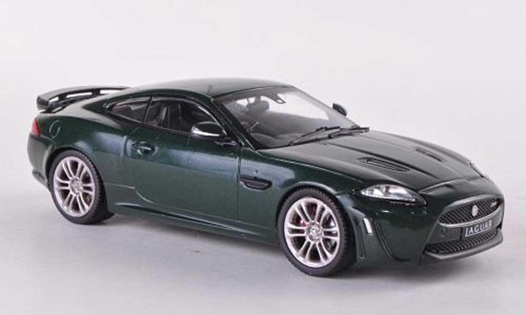 Jaguar XKR S 1/43 IXO S grun RHD 2010 diecast model cars