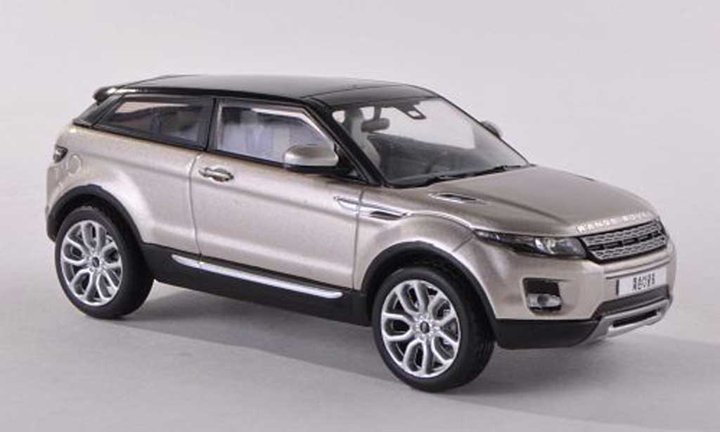 Range Rover Evoque 1/43 IXO beige/black 3-portes 2011 diecast model cars