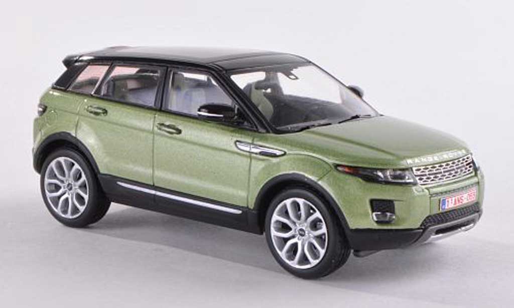 Range Rover Evoque 1/43 IXO clair-vert/black 5-portes 2011 diecast model cars