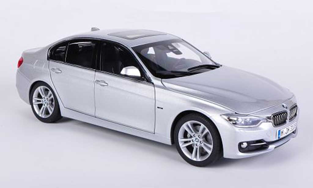Bmw 330 F30 1/18 Paragon F30 3er Limousine grey 2012 diecast model cars