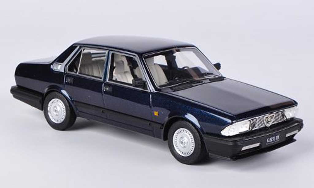 Alfa Romeo Alfa 6 2.5i 1/43 Kess V6 Quadrifoglio blue 1983 diecast model cars