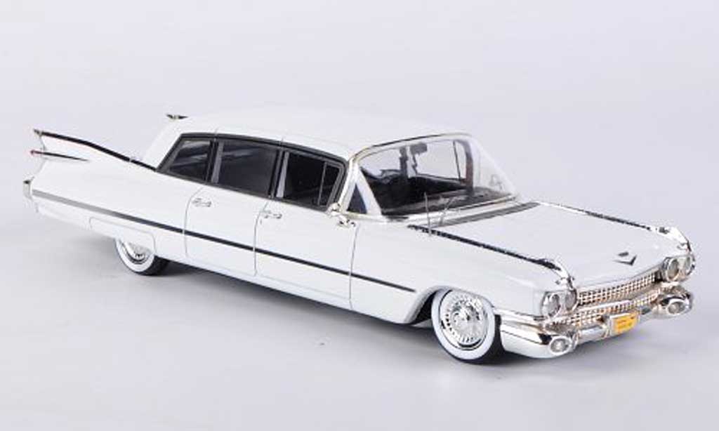 Cadillac Series 75 1/43 Kess Limousine white 1959 diecast model cars