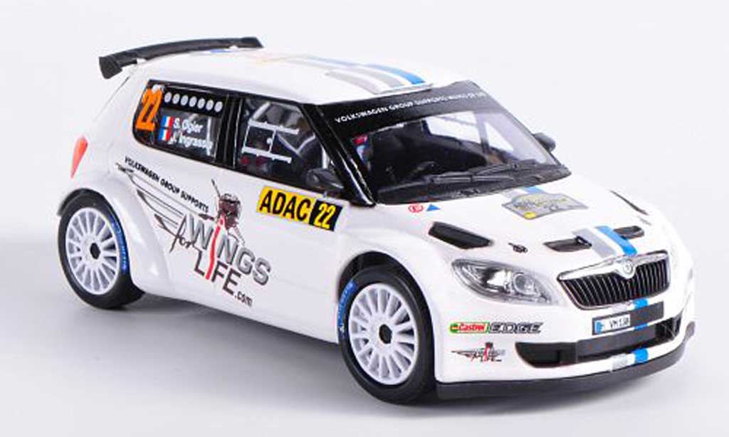 Skoda Fabia S2000 1/43 Abrex S2000 No.22 S.Ogier / J.Ingrassia ADAC Rally Deutschland 2012 diecast model cars