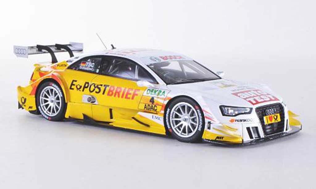 Audi A5 DTM 1/43 Spark DTM No.4 AutoTest/E-Post Brief T.Scheider Saison 2012 diecast model cars