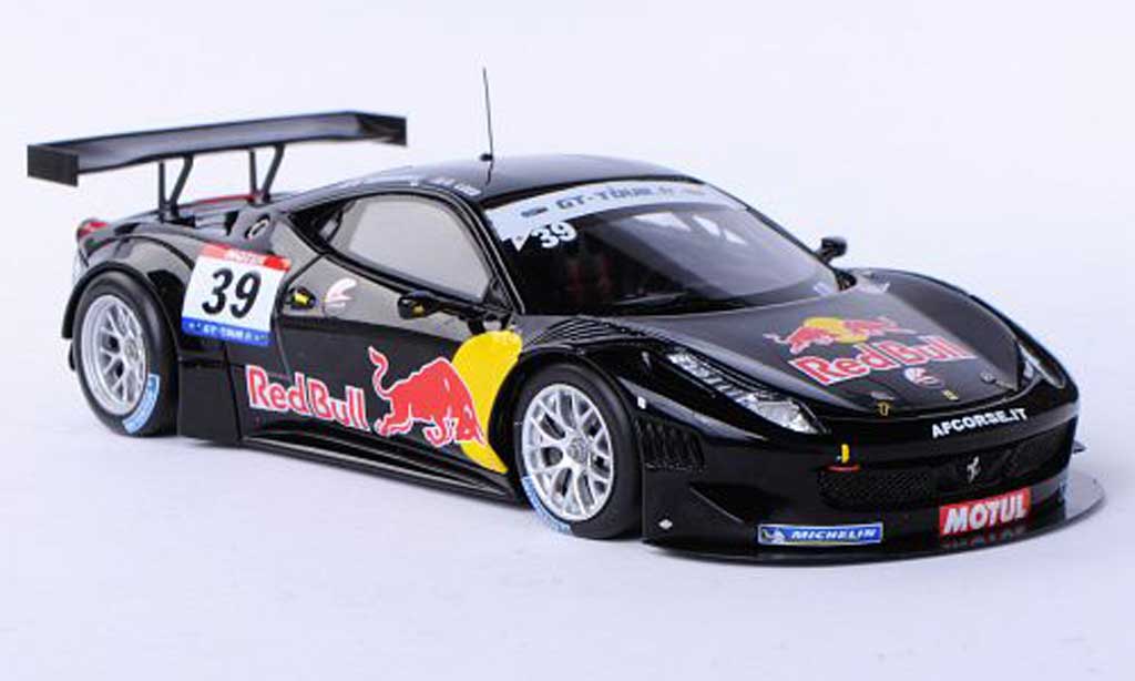 Ferrari 458 Italia GT3 1/43 Fujimi Italia GT3 No.39 Red Bull AF Corse S.Loeb / B.Hernandez GT Tour 2011 diecast model cars