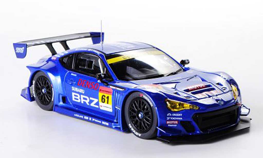Subaru BRZ 1/43 Ebbro No.61 R&D Sport T.Yamano / K.Sasaki Super GT300 2012 diecast model cars