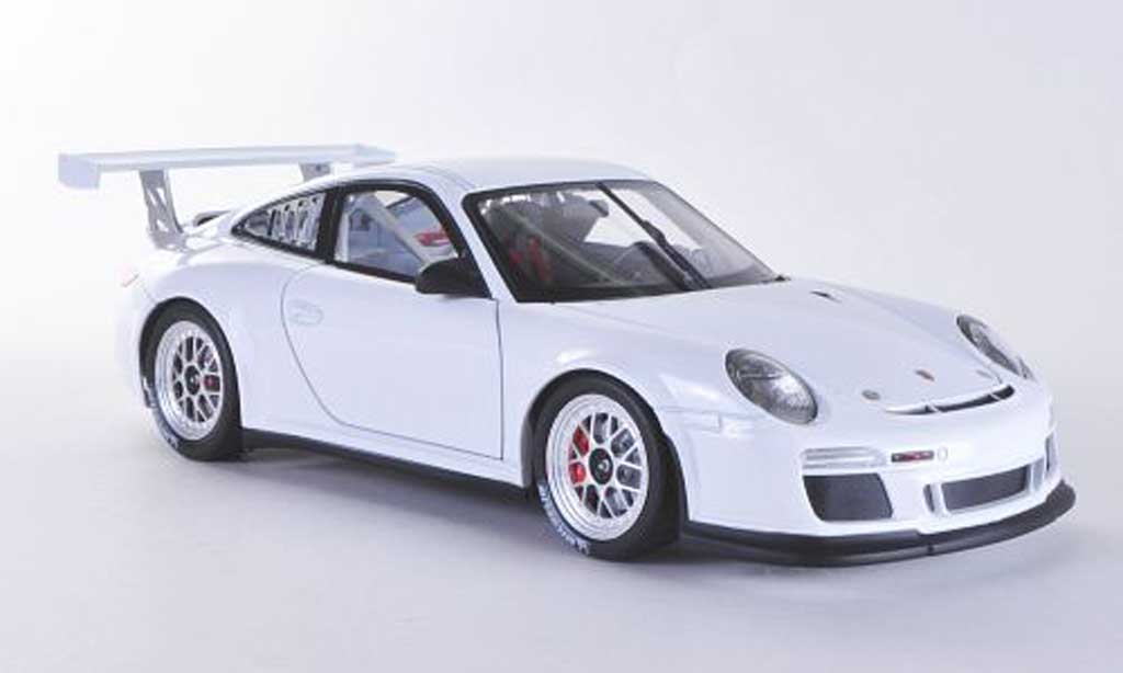 Porsche 997 GT3 CUP 1/18 Welly GT3 Cup 2012 white Plain Body diecast model cars