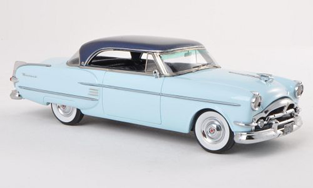 Packard Pacific 1/43 Neo 2-Door Hardtop Coupe clair-blue/black-blue 1954 diecast model cars