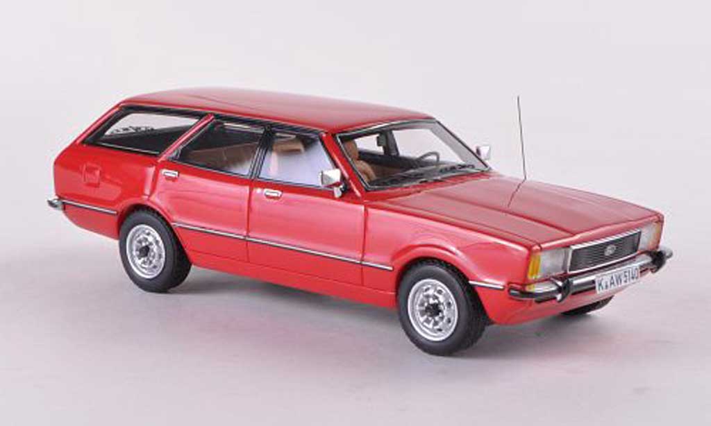 Ford Taunus 1/43 Neo TC2 Turnier GL red 1976 diecast model cars