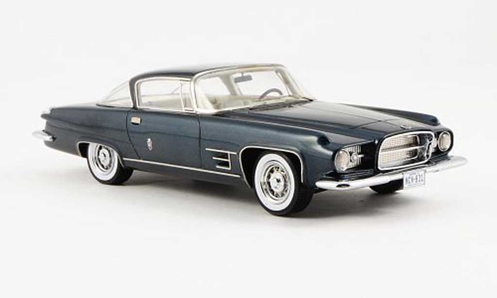 Chrysler Dual Ghia 1/43 American Excellence L6.4 Hardtop Coupe blue limitierte Auflge 500 Stuck 1957 diecast model cars