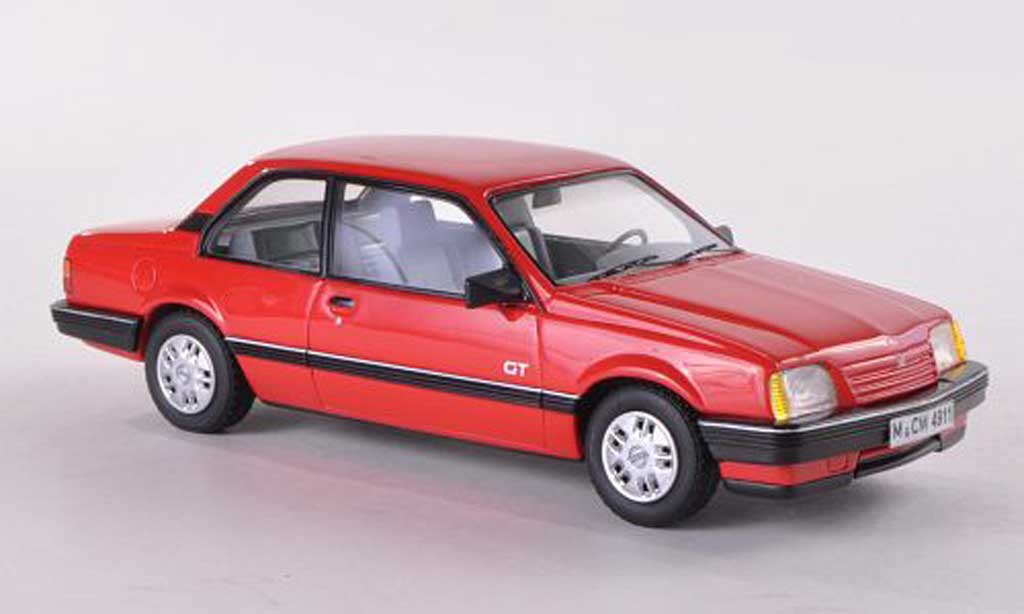 Opel Ascona C 1/43 Neo C GT 2-Turer red limitierte Auflage 300 Stuck 1986 diecast model cars
