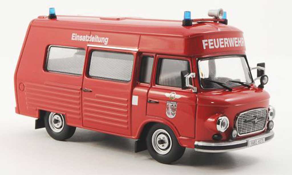 Barkas B 1000 1/43 IST Models SMH-3 Fire brigade Salzwedel 1984 diecast model cars