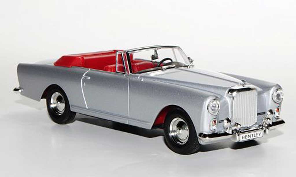 Bentley Continental S2 1/43 Yat Ming S2 DHC Park Ward grey LHD diecast model cars