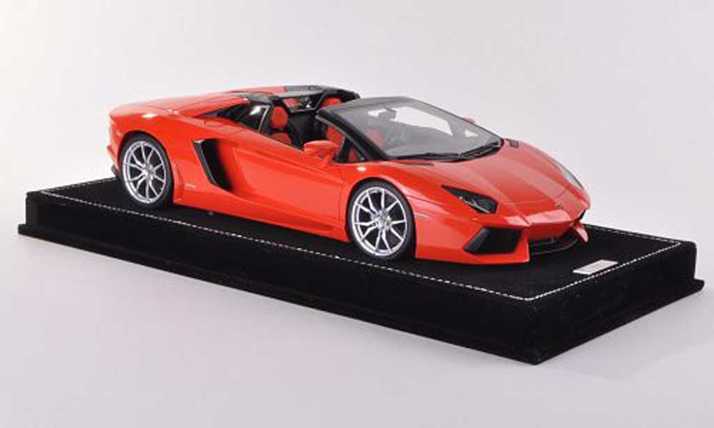 Lamborghini Aventador LP700-4 1/18 MR Collection LP700-4 Roadster orange diecast model cars