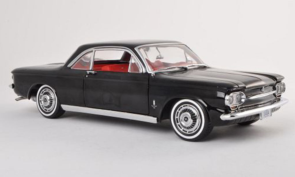 Chevrolet Corvair 1/18 Sun Star Coupe black 1963 diecast model cars