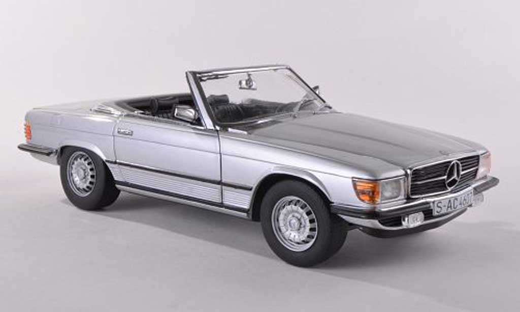 Mercedes 350 SL 1/18 Sun Star SL (R107) grey 1977 diecast model cars