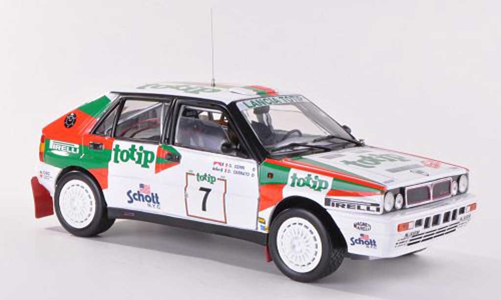 Lancia Delta HF Integrale 1/18 Sun Star HF Integrale No.7 Totip Rally Sanremo 1988 diecast model cars