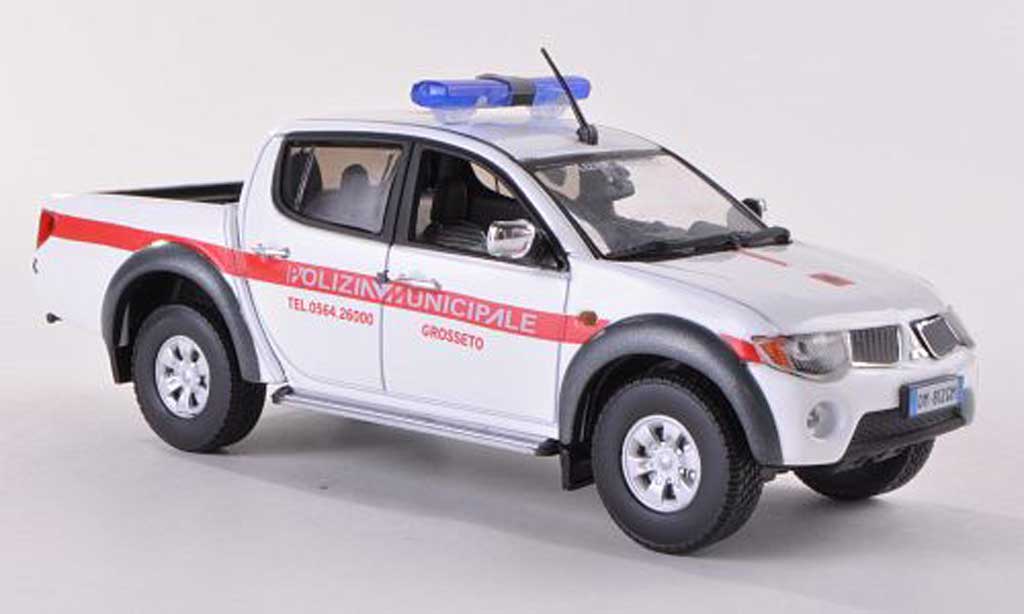 Mitsubishi L200 1/43 Vitesse Polizia Municipale Grosseto Police (I) diecast model cars