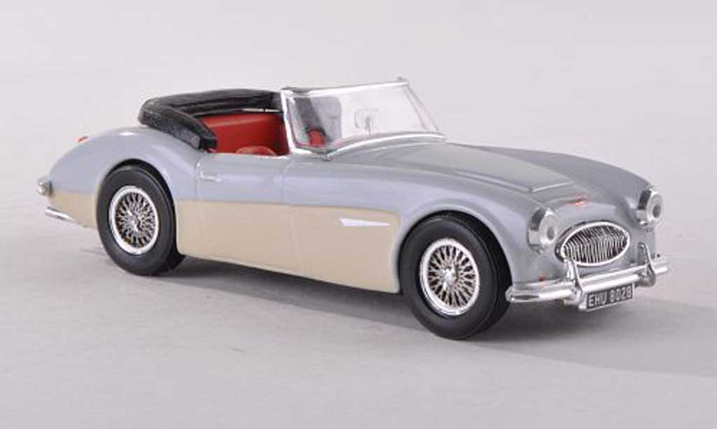 Austin Healey 3000 1/43 Vitesse ougrun grey/beige RHD diecast model cars